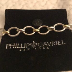 NEW!! Phillip Gavriel bracelet 18k & silver